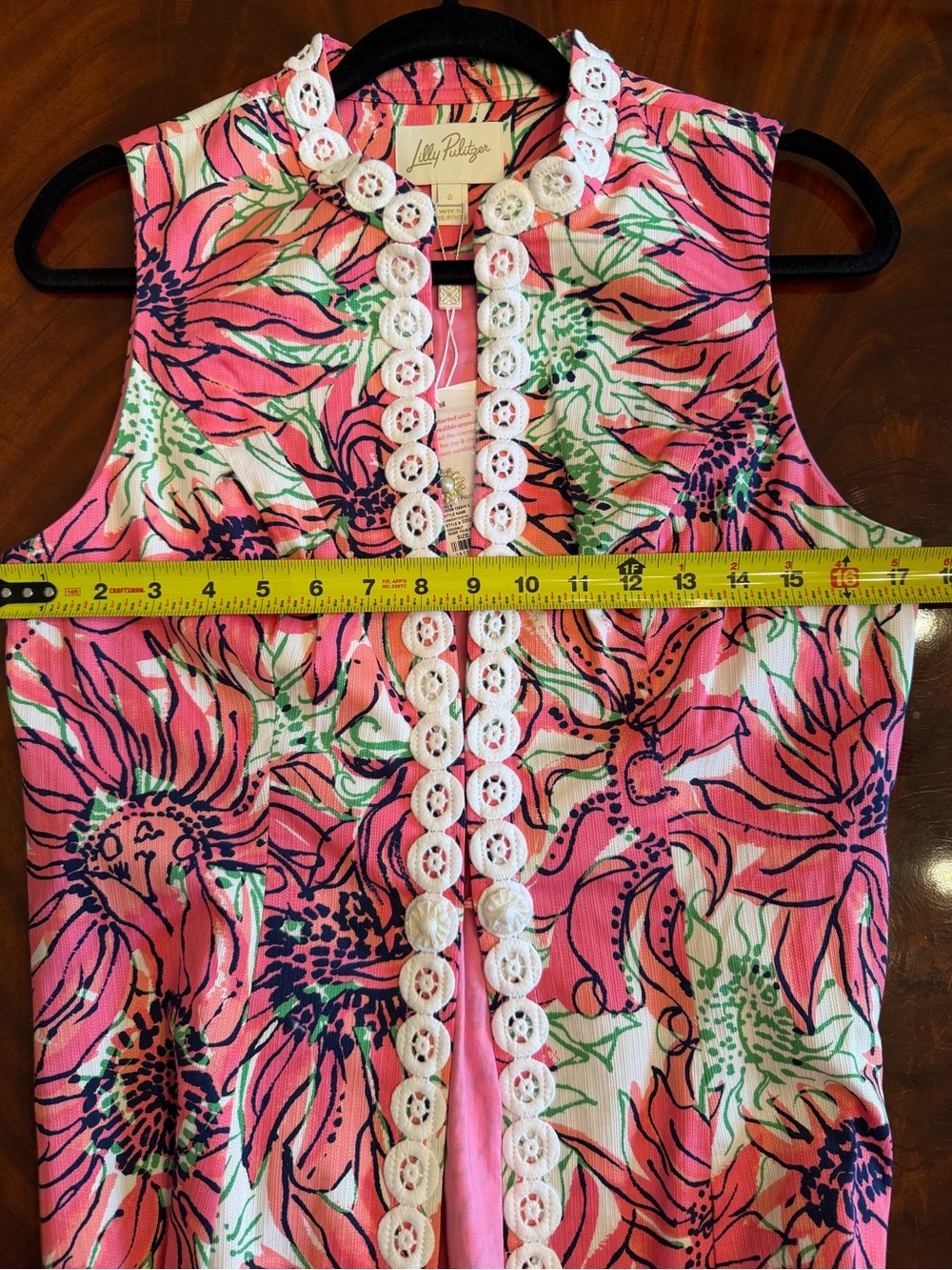 NWT Lilly Pulitzer Shine Your Bright 3-Piece Set Duster Top Pant 6/8 - Picture 13 of 16